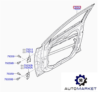 Дверь передняя левая / правая Hyundai i30 2016-