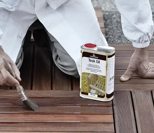 Тікове масло для дерева, Teak oil Borma Wachs, 1л (оригінальна тара), фото 1