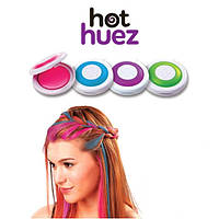 Кольорові крейди пудра для волосся Hot Huez 1 колір (в асортименті)