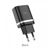 Зарядное устройство HOCO C12Q 1USB 3A Black