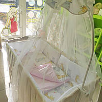 Постільне в дитяче ліжечко All inclusive повний комплект бавовна Польща