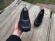 Чоловічі утеплені кросівки Salomon Supercross чорні на флісі, фото 4