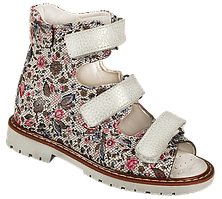 Босоніжки для дівчинки ортопедичні з високим задником Форест Орто 4Rest Orto 06-136 розмір 19-30