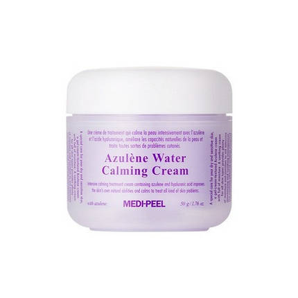 Крем для чутливої шкіри обличчя з азуленом Medi-peel Azulene Water Calming Cream 50 мл, фото 2