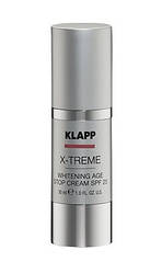 Відбілюючий крем SPF25 X-treme Whitening Age Stop, 30 ml Klapp