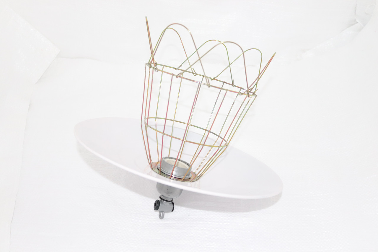 Абажур емаль + патрон + захист