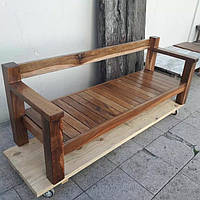 Садовая мебель из дерева, размер 1800*700*600 мм