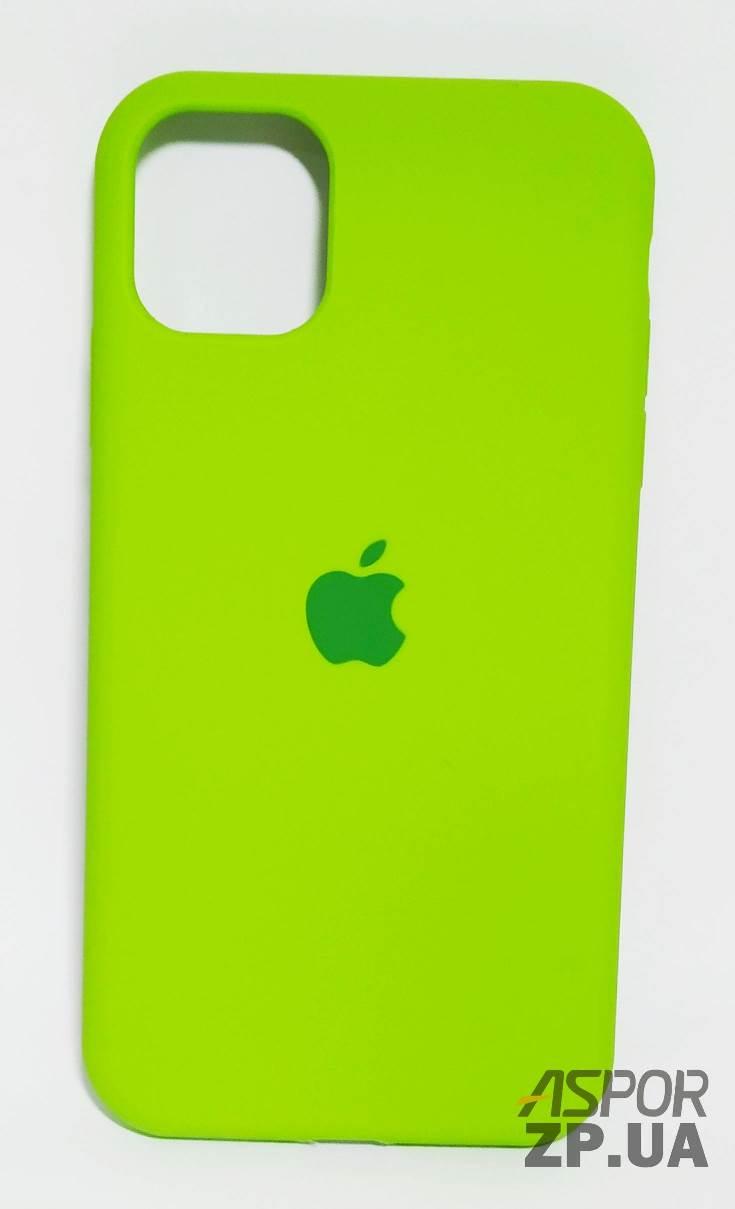 Чохол iPhone XS- Silicone Case Full Cover №51 світло-зелений, фото 1