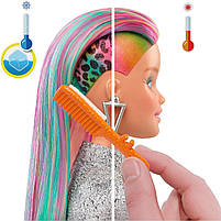 Оригінал Лялька Барбі Веселковий леопард Barbie Leopard Rainbow Hair Mattel GRN81, фото 3
