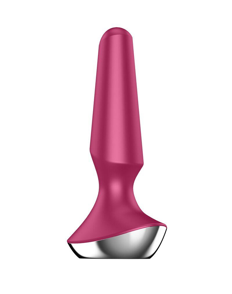 Анальна смарт-вібропробка Satisfyer Plug-ilicious 2 Berry 777Store.com.ua, фото 1