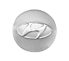 Автомобільна емблема Primo на ковпачок маточини колеса c логотипом Hyundai - Silver, фото 2