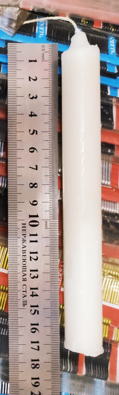 Свічки парафінові, 6 шт.