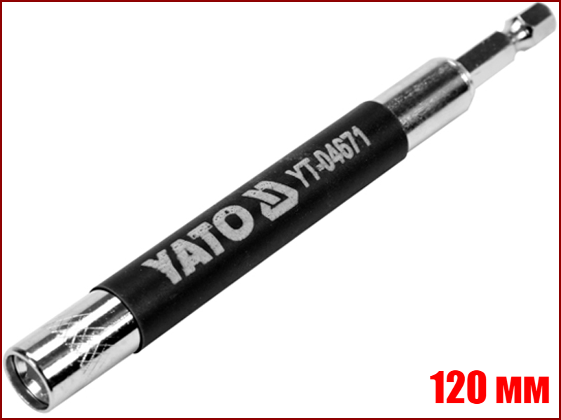 Адаптер для біт магнітний 120 мм Yato YT-04671