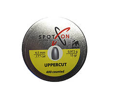 Кулі Spoton 4.5 мм, 0.972 г, 400 шт "Upper Cut"
