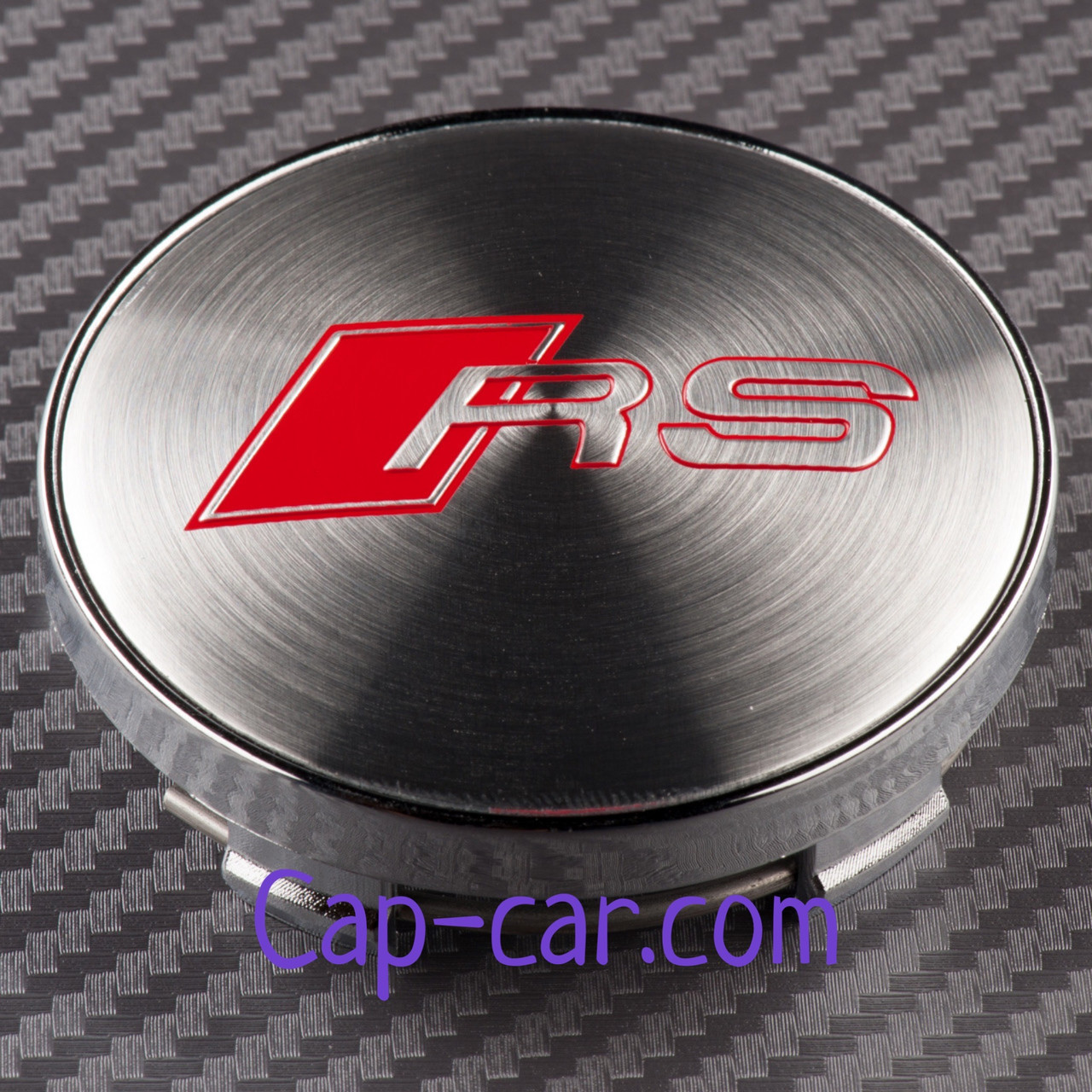 Ковпачки, заглушки для дисків з емблемою Audi (Ауді). 56/60 мм., фото 1