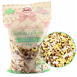 Печиво для цуценят і собак ванільні кісточки (фасоване по 60г) Adbi, фото 3