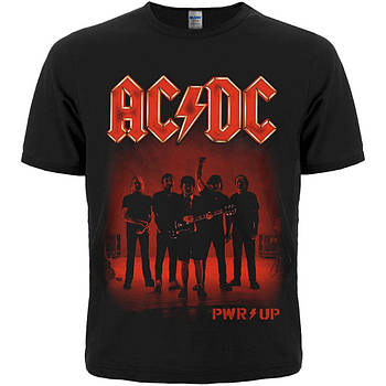Футболка AC/DC (PWR UP band), Розмір S