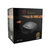 Сендвічниця Domotec MS 7706 6в1, фото 4
