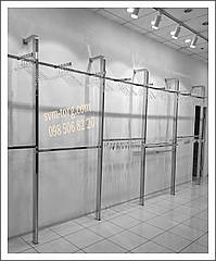 Стійка пристінна "Ексклюзив" срібло