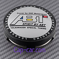 Ковпачки, заглушки для дисків з емблемою Audi (Ауді). 56/60 мм.