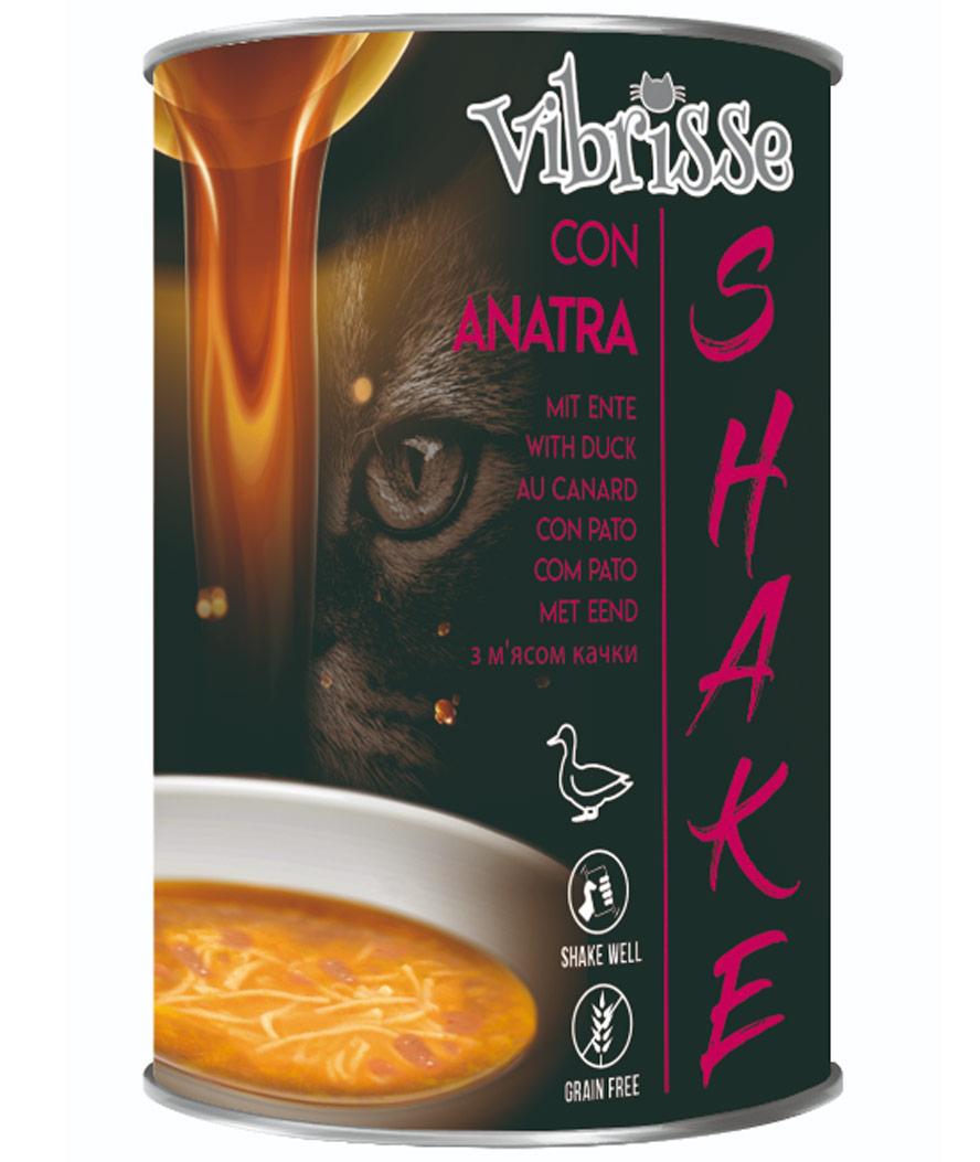 Консервований корм для котів з качкою у соусі Croci Vibrisse Shake 135 г