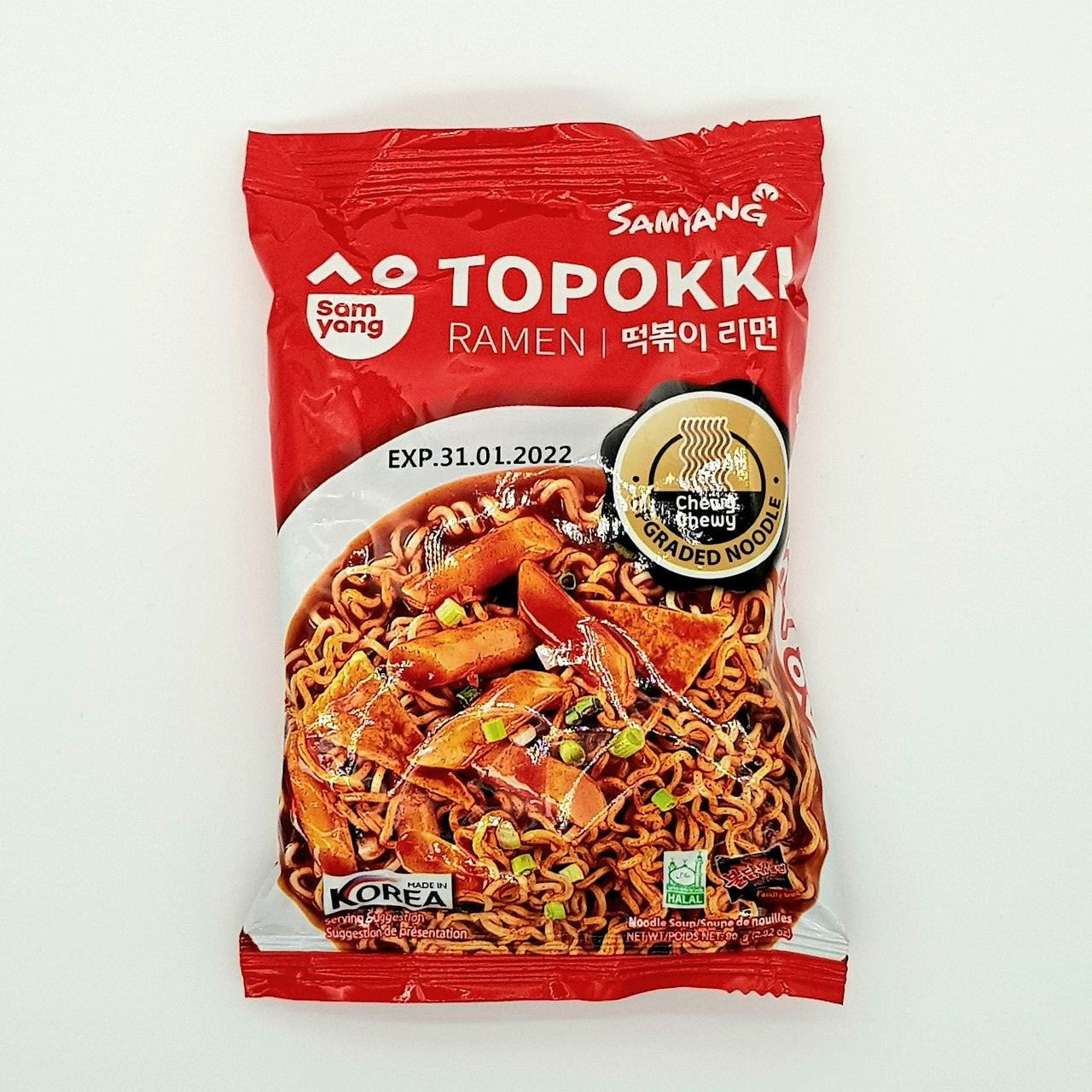 Корейський рамен Токпоккі, TM Samyang, 80 г