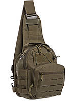 Рюкзак тактичний (Сумка-слінг) з однією лямкою SILVER KNIGHT YQS-099 10 л