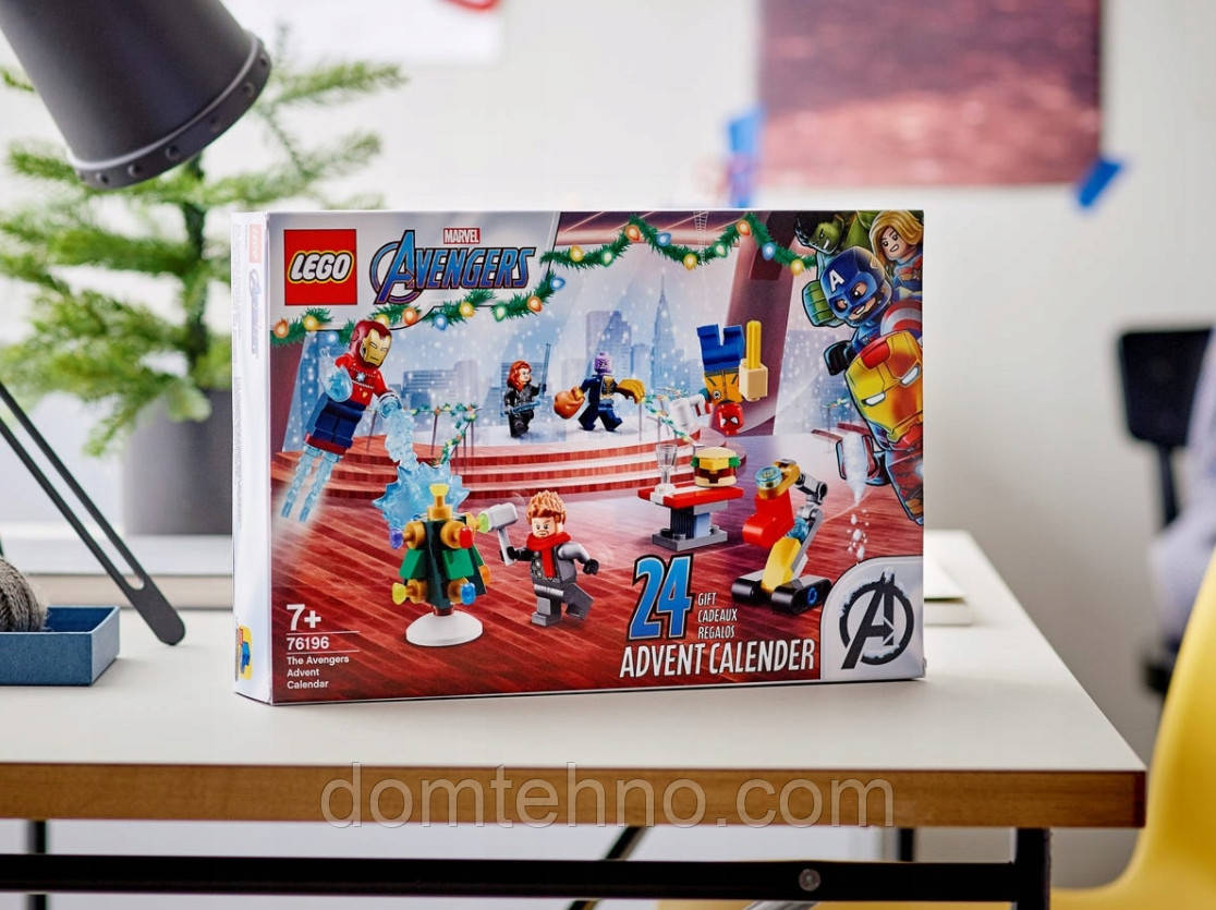 Купить Адвент-календарь LEGO Super Heroes 76196 «Мстители» LEGO SUPER ...