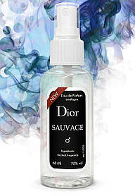 Міні-парфум чоловічий Christian Dior Sauvage, 68 мл