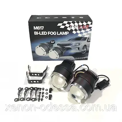 Світлодіодні протитуманні фари 3.0" Bi-LED FOG 3000K, фото 2