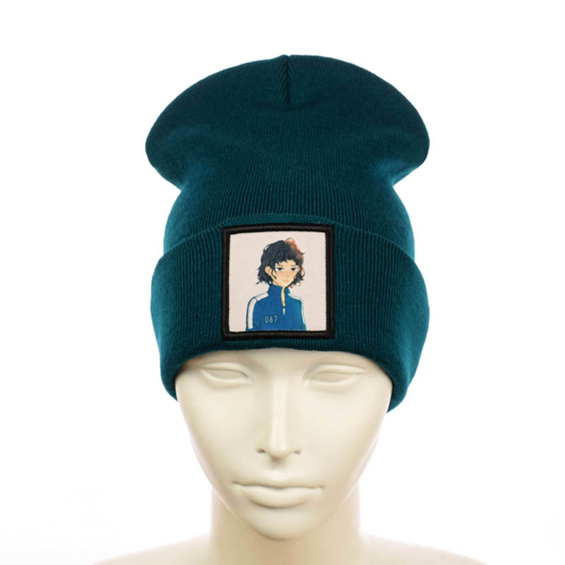 Шапка з нашивкою "Гра в кальмара"