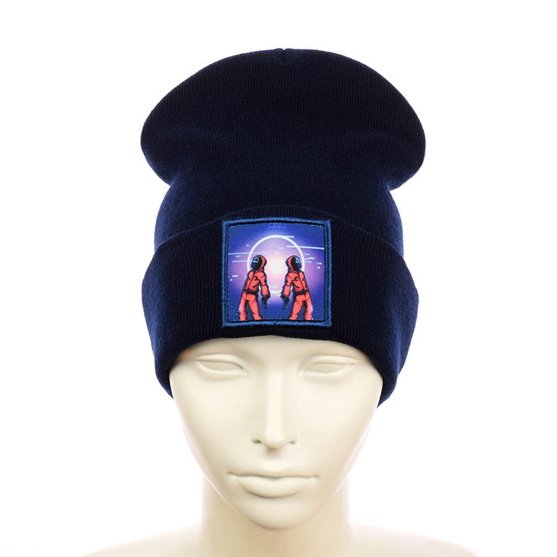 Шапка з нашивкою "Гра в кальмара"