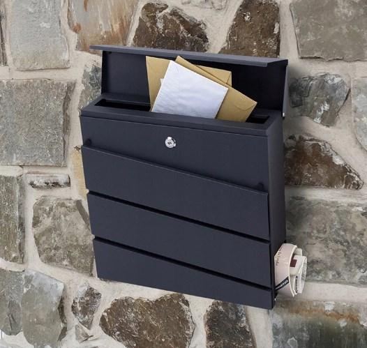 Поштова скринька з оцинкованої сталі замикається SN3645, фото 1