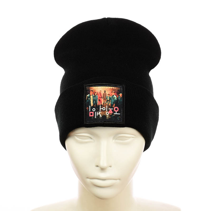 Шапка з нашивкою "Гра в кальмара"