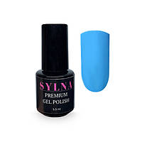 Гель-лак SYLNA Premium gel polish 702 5,5 мл Голубой глянцевый