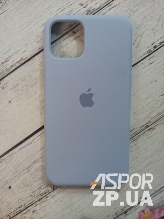 Чохол iPhone 11 Pro- Silicone Case Full Cover №5 блакитний, фото 1