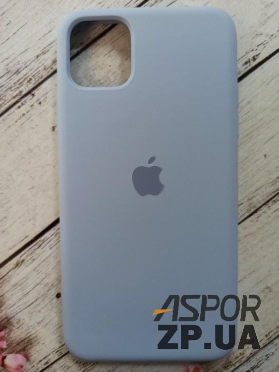 Чохол iPhone 11 Pro Max- Silicone Case Full Cover №5 блакитний, фото 1