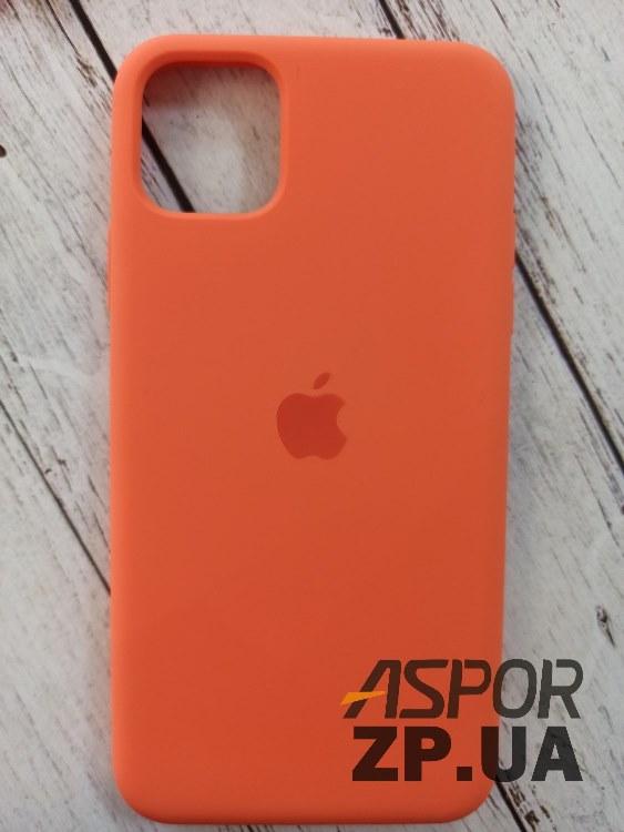 Чохол iPhone 11 Pro Max- Silicone Case Full Cover №2 кораловий, фото 1