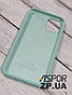Чохол iPhone 11 Pro- Silicone Case Full Cover №47 бірюзовий, фото 2