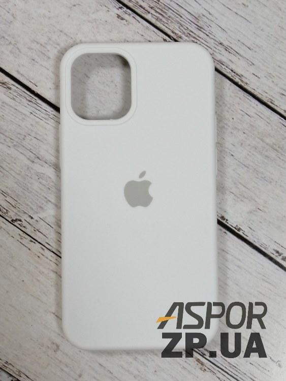 Чохол iPhone 12 mini 5.4"- Silicone Case Full Cover №9 білий, фото 1