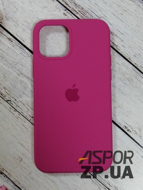 Чохол iPhone 12/12 Pro 6.1"- Silicone Case Full Cover №54 сливовий, фото 1