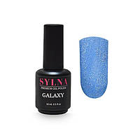 Гель-лак SYLNA Galaxy 24 5,5 мл синий c мелким шиммером