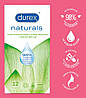 Презервативи Durex NATURALS особливо тонкі #12 штук organic зі спеціальною формулою гелю., фото 3