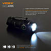 Портативний світлодіодний LED ліхтарик VIDEX A055 600Lm 5700K з акумулятором (VLF-A055), фото 5