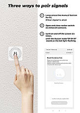 Бездротовий міні вмикач Tuya Mini Smart Switch 16A, фото 6