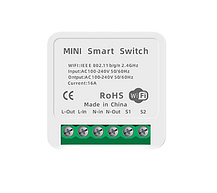 Бездротовий міні вмикач Tuya Mini Smart Switch 16A, фото 4