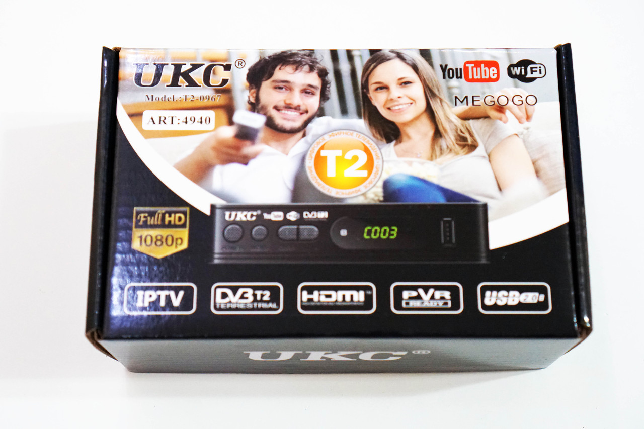 Цифровой ресивер DVB-T2 UKC 0967 с поддержкой WiFi адаптера - фото 7 - id-p1523043669