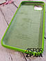 Чохол iPhone 11 Pro Max- Silicone Case Full Cover салатовий, фото 2