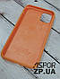 Чохол iPhone 11- Silicone Case Full Cover №48 помаранчевий, фото 2