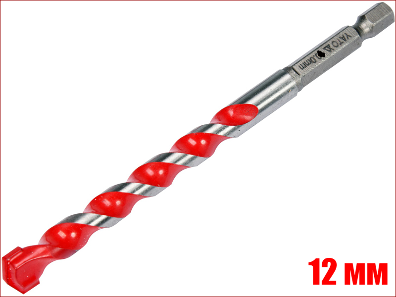 Свердло універсальне під шурупокрут 12 мм Yato YT-44787